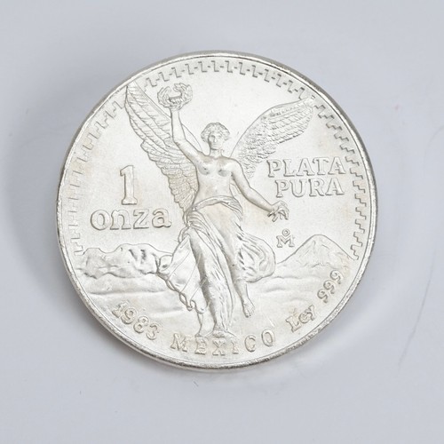 1983 unze silber mexico - -,