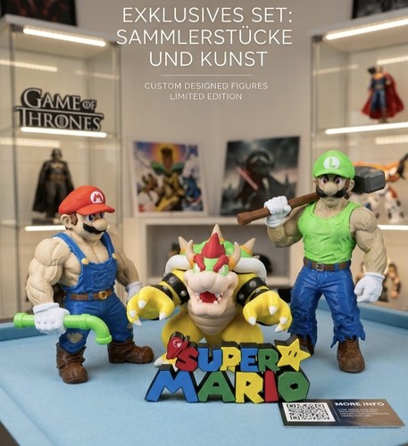 Xxl super mario muscle - mario, „muscle