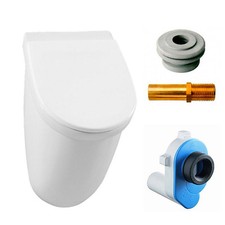 URINAL MIT DECKEL WEISS VITRA