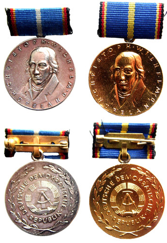Ddr hufeland medaille - ddr, hufeland-medaille