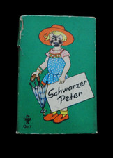 Antikes "Schwarzer Peter" Kartenspiel i.  Originalverpackung *komplett vor 1950