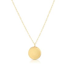 Engravable Round Medallion Tag