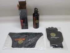 Jägermeister Bauchtasche Gürteltasche + Trinkflasche + Handschuhe
