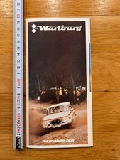 Prospekt / Brochure Wartburg