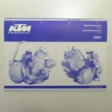 KTM Motor 250 300 380 SX MXC EXC Ersatzteilkatalog part list Engine 2001 A9410