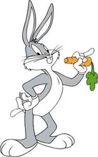Bugs Bunny Sticker Looney