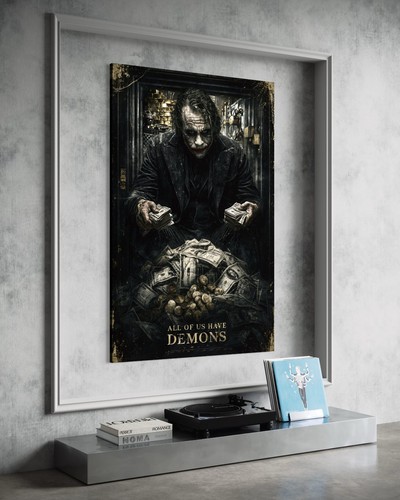 Joker leinwandbild batman - joker,