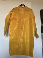 Vintage Regenmantel Gummijacke