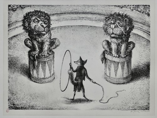 Paul weber original - a.,