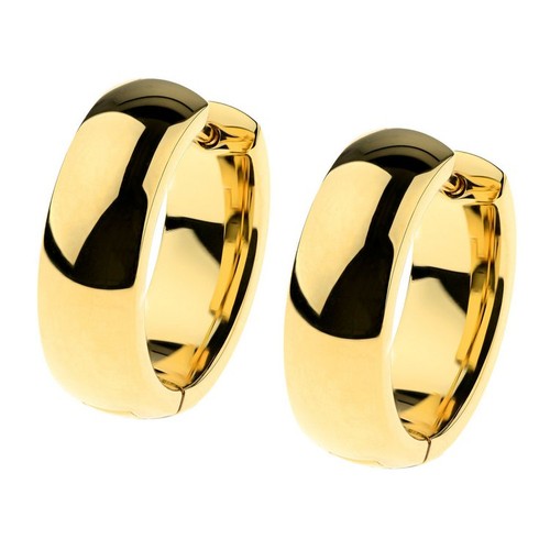 Creolen edelstahl gold - ip,
