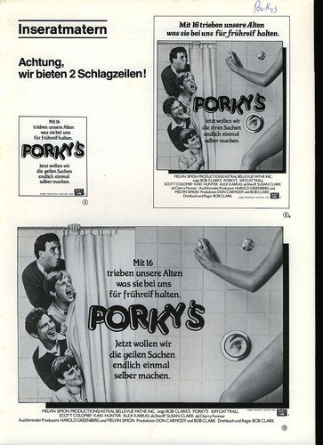 Porky werberatschlag - porky's,