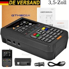 GTMEDIA V8 Finder2 HD Satelliten DVB-S2/S2X Signalfinder 3,5"LCD Sat Messgerät