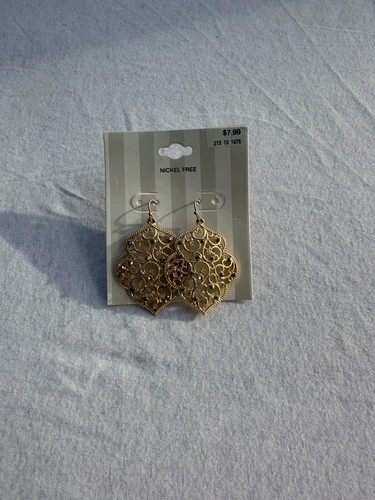 Ohringe goldfarben mit - ohringe,