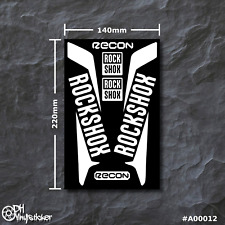Rockshox Recon Stickersatz