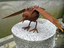  Edelrost Garten Vogel