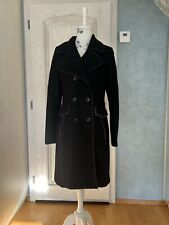 Damen Mantel Gr. 38 Schwarz