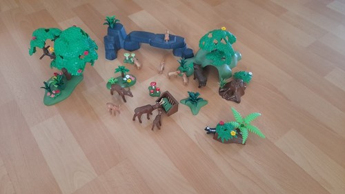 Playmobil belebte waldlichtung - playmobil,
