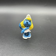 Schlumpf 20034 Schlumpfine Kleid Punkte | smurfette smurf 7.A Schleich 2.0034