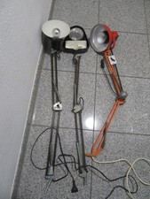 3 Gelenklampen 70er Jahre Beleuchtung Scherenlampen