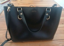 Handtasche Ralph LAUREN schwarz Leder gebraucht