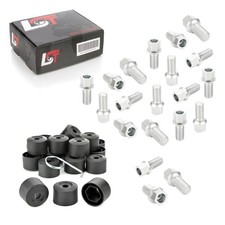 20x wheel bolts set with caps
