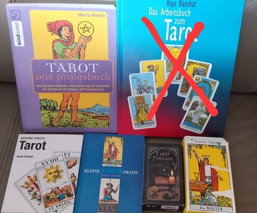Großes set kartenlegen tarot - kartenlegen,