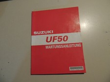 Werkstatthandbuch Reparatur Wartung Suzuki UF 50 Estilete 2000 bis 2001
