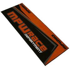 MPW Race Dept Rutschfeste 200x75cm Motorradgarage Werkstattmatte KTM Orange