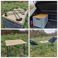 Campingtisch aus Holz