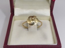 750 Gelbgold 18K Gold Ring Verlobungsring RG 53 - 16,8 mm 6407