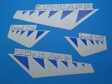 Zündapp Hai 25 weiß/blau Aufkleber Lacksatz 448-150.71 Hai 25 Typ 448