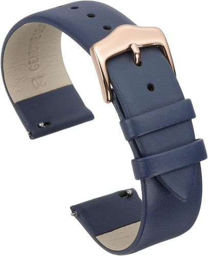 Leder uhrarmband dünn - leder,