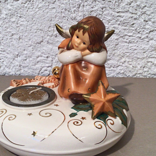 Goebel porzellan engel figur - porzellan,