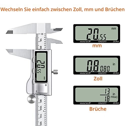 Digital messschieber 150mm 6 - digital,