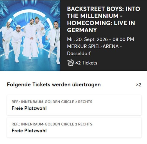 Backstreet boys düsseldorf - backstreet,