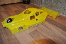 Schumacher CAT SX Buggy Karosserie, Spoiler, Bodenwanne