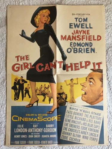 50er filmposter the girl - 50er,