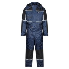 Regatta Pro navy wasserdichter isolierter gepolsterter Winteroverall für Herren #TRA225