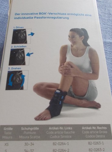 Sprunggelenk orthese aircast - sprunggelenk-orthese,