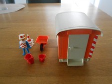 Playmobil Bauwagen mit