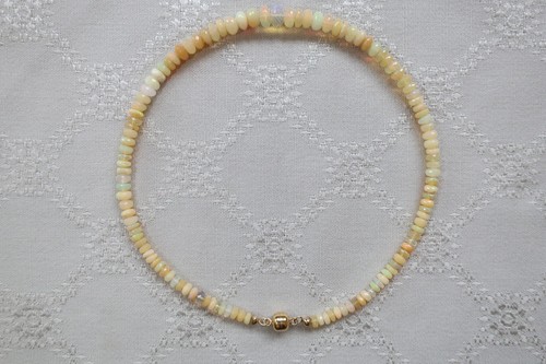 Opal collier kette 925er - opal,