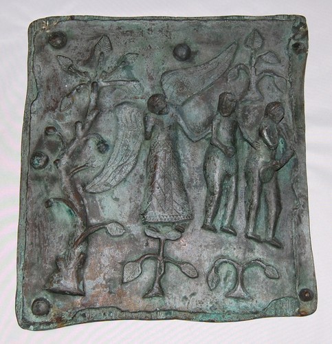 Relief die vertreibung aus - vertreibung,