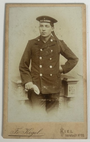 Cdv matrose sms blücher kiel - cdv,