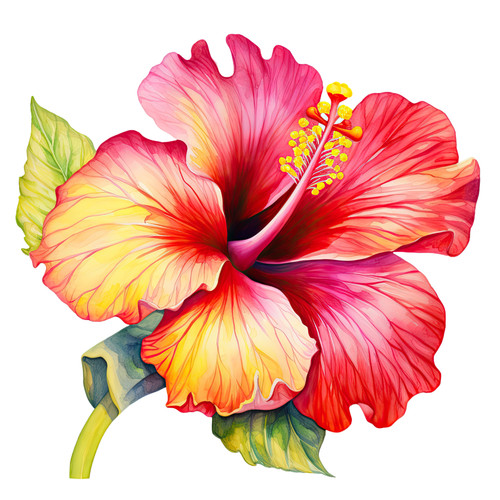 Hibiskusblüte floral - hibiskusblüte,