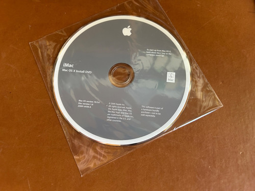 Apple mac install dvd - os, x