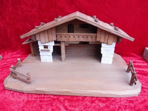 Schöne große krippe - schöne,, ,holz