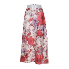 Mango, Maxirock, Größe: S, Rot/Mehrfarbig, Polyester, Blumen, Damen #XKi