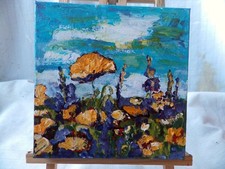 Painting on canvas, Blumen