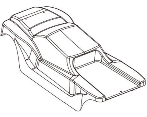 Absima pvc truggy karosserie - truggy,