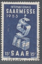 Saarland 1953, Mi.-Nr. 341